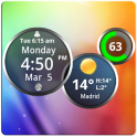 Rings Digital Weather Clock